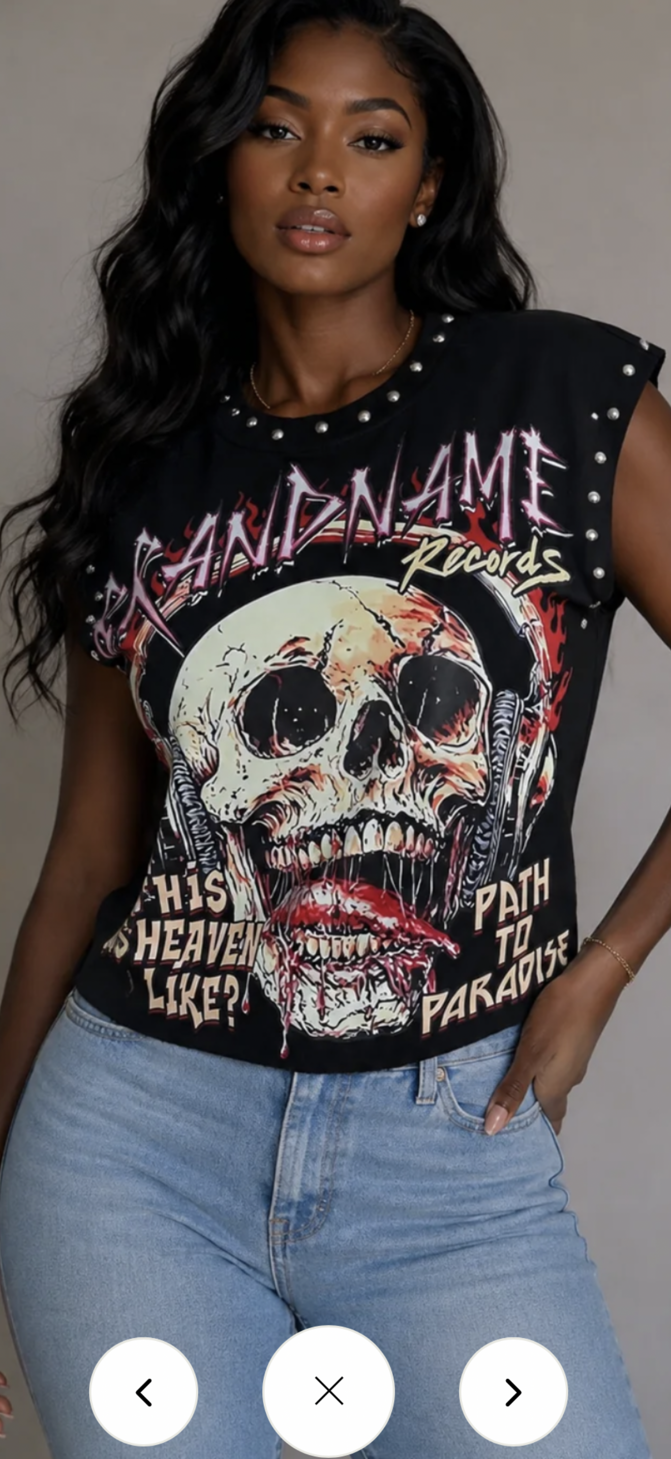 Short sleeve graphic top