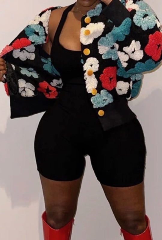 その他 FLOWER BOMBER Flower Bomber Jacket – Foxy Ladies Boutique